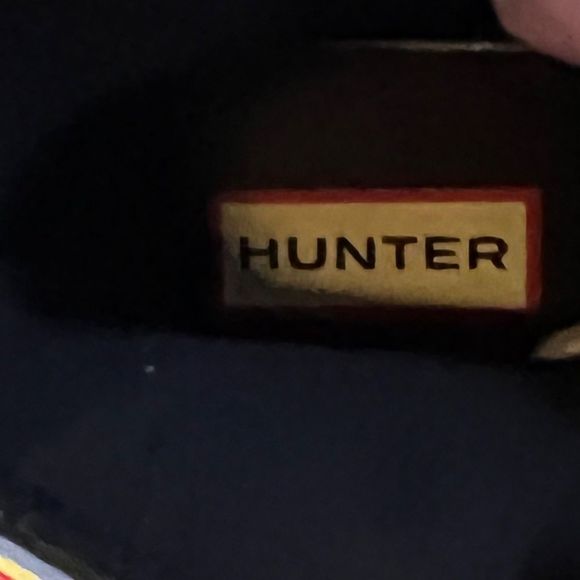 HUNTER | Hi-Top | Lined | Waterproof |Lace Up & Velcro Colorblock Sneakers - Picture 13 of 15